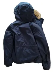 Vorschaubild 2 von Damen Winterjacke Gr. 38/M Blau Casual Outdoor mit Kapuze