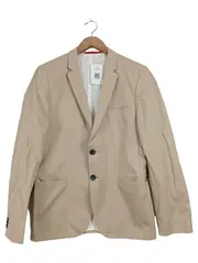 Vorschaubild 1 von Sakko Herren Business Beige Gr. 48 Baumwolle