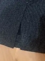 Vorschaubild 5 von BENETTON Damen Bleistiftrock Gr. 40 Grau Wolle Business Midirock