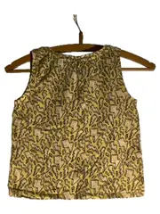 Vorschaubild 2 von Kinder Tanktop Top Gr. 146 Gelb Grafisch Baumwolle