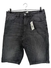Vorschaubild 1 von Herren Jeans Shorts Grau Gr. 32 Casual Denim Kurze Hose