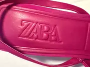 Vorschaubild 6 von Damen Slingback Pumps Pink Strass Schnalle Gr. 38 Kitten Heel Elegant