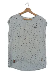 Vorschaubild 1 von Damen Bluse 36/S Blau Sternenmuster Casual Viskose Top