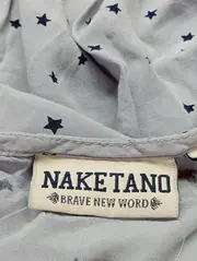 Vorschaubild 3 von Damen Bluse 36/S Blau Sternenmuster Casual Viskose Top