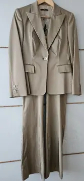 Vorschaubild 4 von Hugo Damen Hosenanzug Gr. 36 Beige Business Elegant Blazer Hose