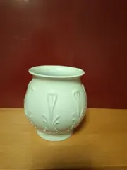 Vorschaubild 4 von Royal Porzellan Bavaria KPM Vase Weiß Porzellan Handarbeit 12cm