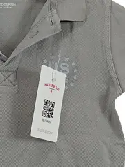Vorschaubild 5 von Poloshirt Jungen Gr. 104 Grau Casual Kurzarm