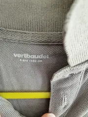 Vorschaubild 7 von Poloshirt Jungen Gr. 104 Grau Casual Kurzarm