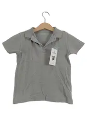 Vorschaubild 1 von Poloshirt Jungen Gr. 104 Grau Casual Kurzarm