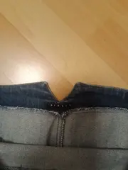 Vorschaubild 7 von Damen Jeansrock Gr. 44 Blau Casual Midirock