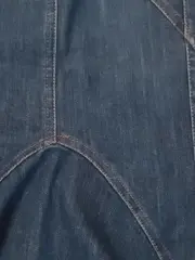 Vorschaubild 6 von Damen Jeansrock Gr. 44 Blau Casual Midirock