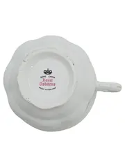 Vorschaubild 2 von Royal Osborne Teetasse Porzellan Weiß Gold Floral Klassisch