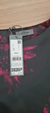 Vorschaubild 5 von Damen Bluse 34/XS Blumenmuster Mehrfarbig Modern 3/4-Arm