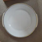 Vorschaubild 2 von Servierteller Klassisch Weiß Porzellan Goldrand