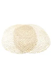Vorschaubild 2 von Platzset Holz Beige 45cm Lochmuster Bohemian 2er Set Natur