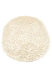 Vorschaubild 1 von Platzset Holz Beige 45cm Lochmuster Bohemian 2er Set Natur
