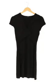 Vorschaubild 1 von Damen Freizeitkleid Schwarz Gr. 36/S Elegant Viskose Elasthan