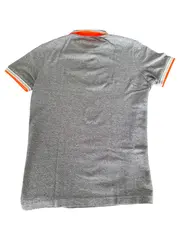 Vorschaubild 2 von Herren Poloshirt Gr. 48/M Grau Casual Kurzarm