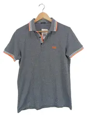 Vorschaubild 1 von Herren Poloshirt Gr. 48/M Grau Casual Kurzarm