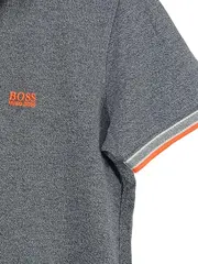 Vorschaubild 3 von Herren Poloshirt Gr. 48/M Grau Casual Kurzarm