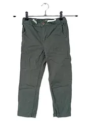 Vorschaubild 1 von Kinder Stoffhose Chino Oliv Grün Gr. 110 Jungen