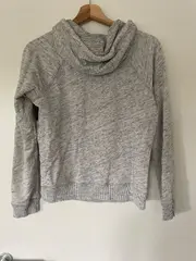 Vorschaubild 3 von Damen Kapuzenpullover Grau Gr. 38/M Casual Hoodie