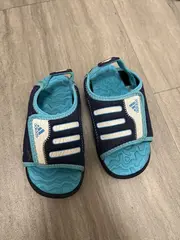 Vorschaubild 5 von Kinder Sandalen Gr. 25 Blau Türkis Klettverschluss Sommer