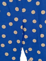 Vorschaubild 3 von Stoffhose Damen Hose Gr. L W31 Blau Gepunktet Polka Dot Freizeit Modisch