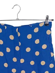 Vorschaubild 2 von Stoffhose Damen Hose Gr. L W31 Blau Gepunktet Polka Dot Freizeit Modisch