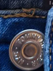 Vorschaubild 6 von Skinny Jeans Kinder Blau Gr. 140 Baumwolle Logo
