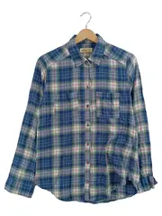 Vorschaubild 1 von California Kariertes Flanellhemd Herren Gr. S Blau Casual