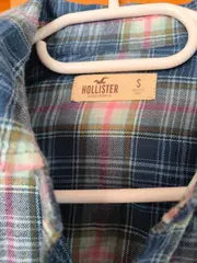 Vorschaubild 2 von California Kariertes Flanellhemd Herren Gr. S Blau Casual