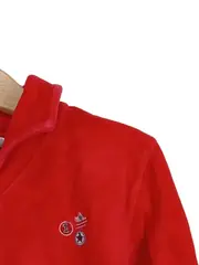 Vorschaubild 2 von Pullover Kinder Rot Gr. 128 Baumwolle Casual Langarm