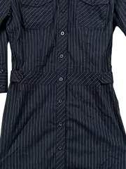 Vorschaubild 3 von Damen Blusenkleid gestreift Gr. 36 Business