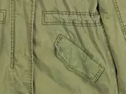 Vorschaubild 4 von Damen Parka Gr. 34/XS Oliv Kapuze Baumwolle Casual