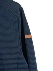 Vorschaubild 3 von Herren Fleecejacke Outdoor Blau Gr. 50/L Rippstrick Polyester