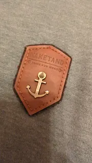 Vorschaubild 4 von Hoodie Kapuzenpullover Herren Gr. M Grau Anker Maritim