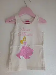 Vorschaubild 4 von Princess Aurora Mädchen Top Tank Gr. 110 Weiß Rosa