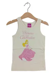 Vorschaubild 1 von Princess Aurora Mädchen Top Tank Gr. 110 Weiß Rosa