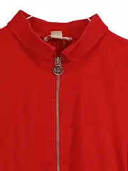 Vorschaubild 3 von Damen Poloshirt Rot Gr. S Reißverschluss Elegant