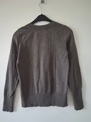 Vorschaubild 2 von EDC Damen Pullover Casual Braun Gr. 34/XS Langarm