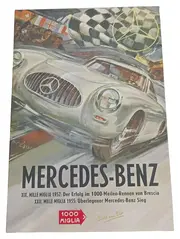 Vorschaubild 1 von Modellfahrzeuge 1000 Miglia Edition Retro Silber Papier
