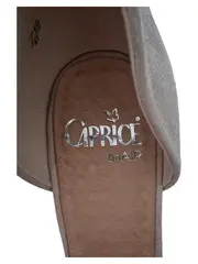 Vorschaubild 4 von On Air Pumps Damen Gr. 41,5 Beige Blumenmuster Blockabsatz Leder