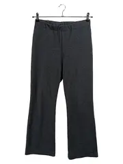 Vorschaubild 1 von Damen Stoffhose Gr. 38 Grau Hahnentritt Business Flared