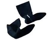 Vorschaubild 3 von Damen Overknee-Stiefel Gr. 39 Schwarz Elegant Reißverschluss