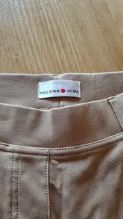 Vorschaubild 2 von Damen Stoffhose Gr. 40x42 Beige Casual