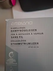 Vorschaubild 3 von Kabelloses Dampfbügeleisen GT-SF-SIC-06 2400W Schwarz