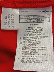 Vorschaubild 4 von Damen Sport Shirt Rot Gr. 36/S Sportlich Funktionsshirt
