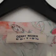 Vorschaubild 4 von Damen Bluse Gr. 36 Floral Langarm Baumwolle Mehrfarbig