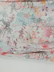 Vorschaubild 5 von Damen Bluse Gr. 36 Floral Langarm Baumwolle Mehrfarbig